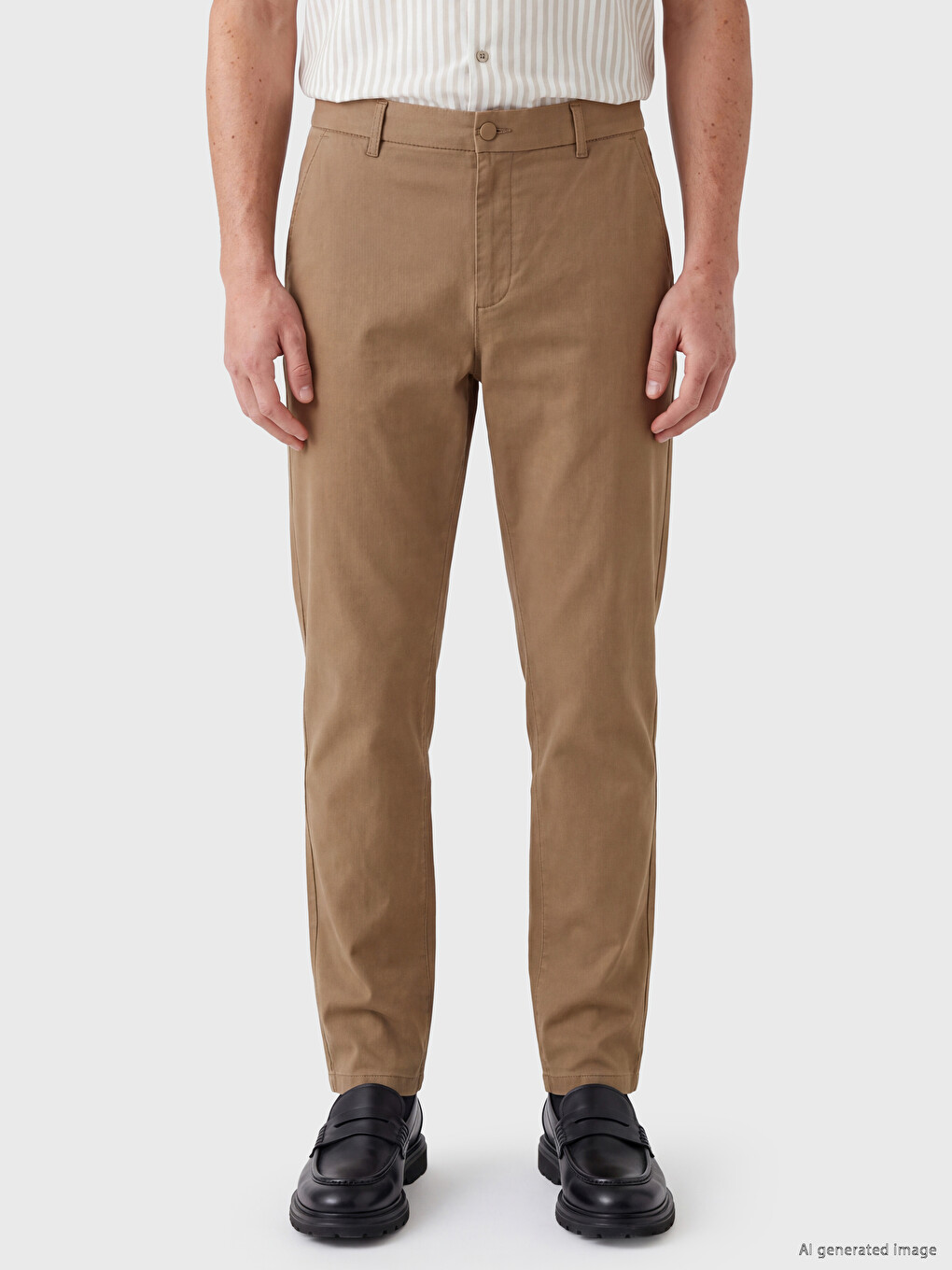 Pantaloni Slim Fit Bărbați-1