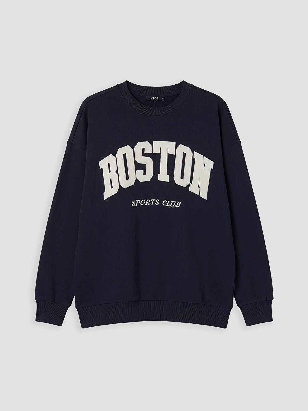 Boston Printed Relax Fit Women's Sweatshirt-4