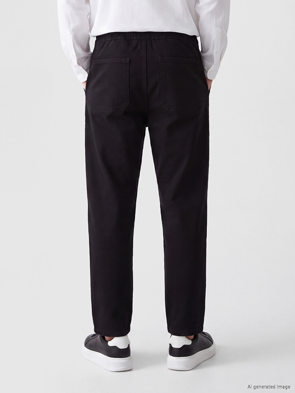 Man Black Jeans-2