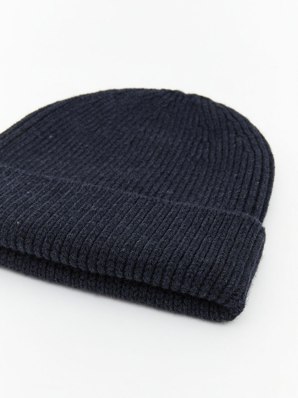 Lacivert Basic Erkek Triko Bere-2