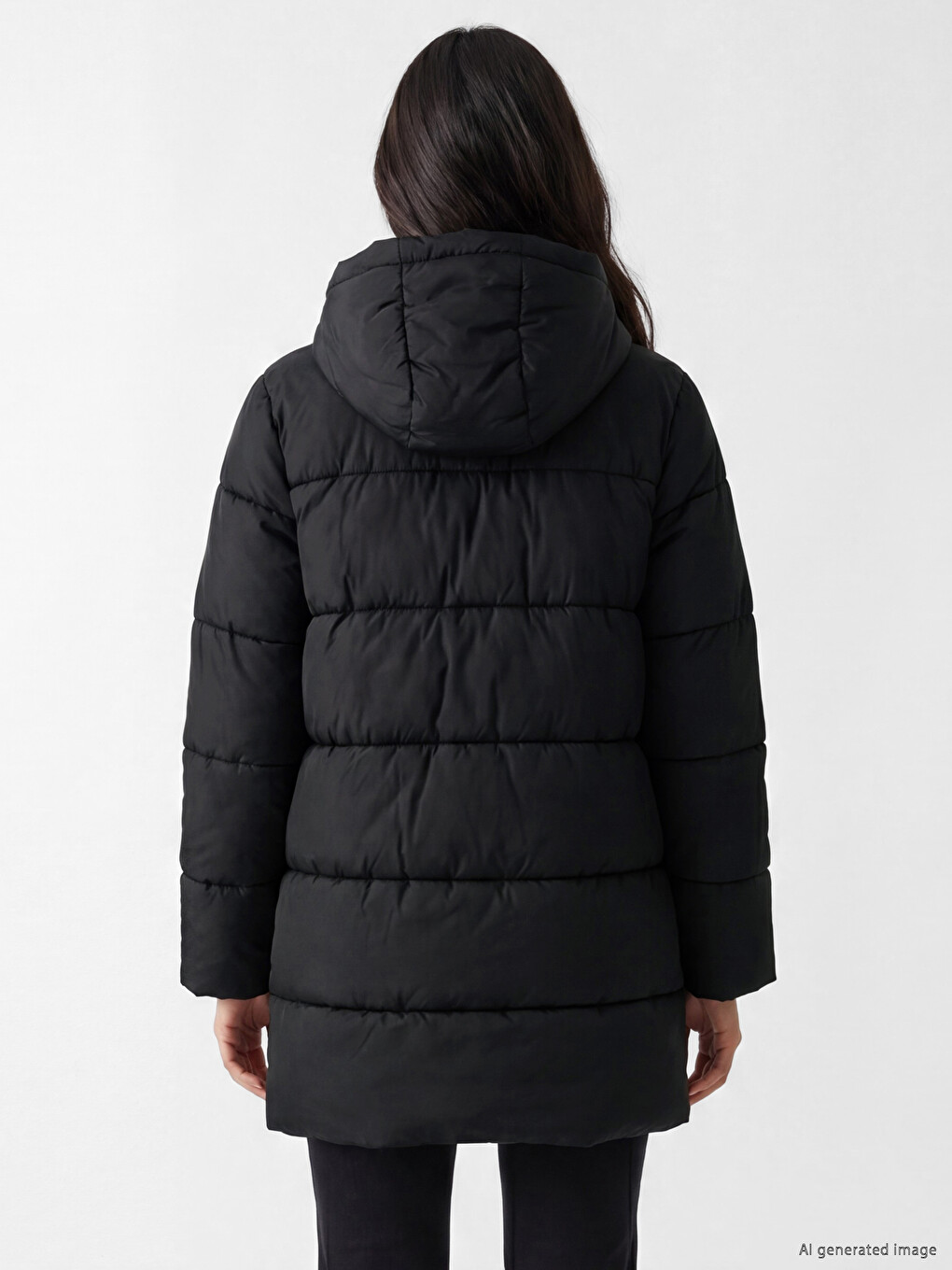 Femër E Zeze Pallto Puffer-3