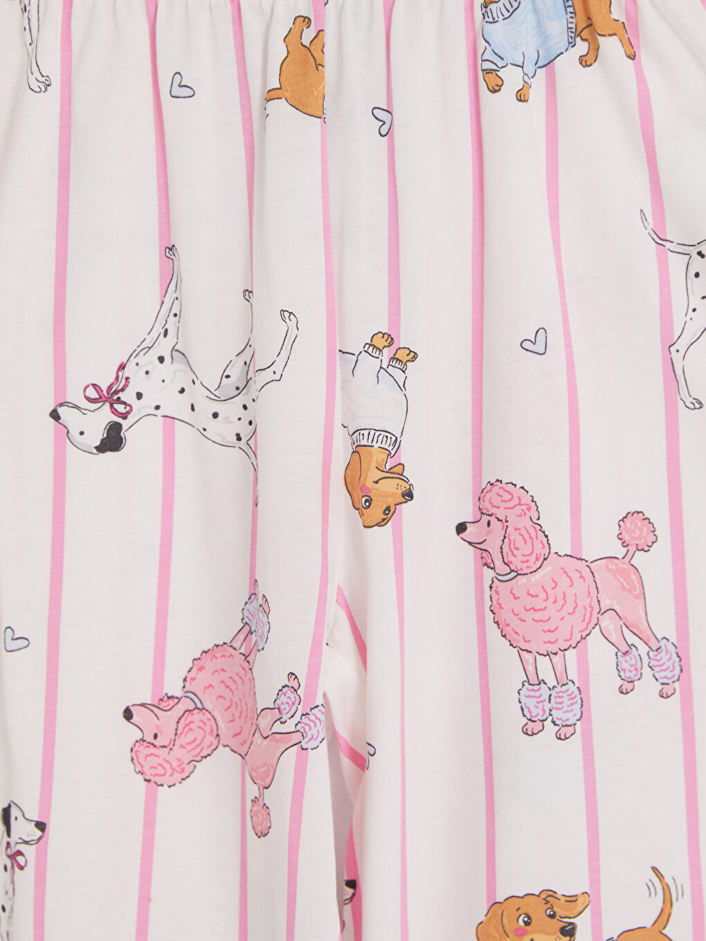 Collared Neck Girls' Pyjamas Set-7