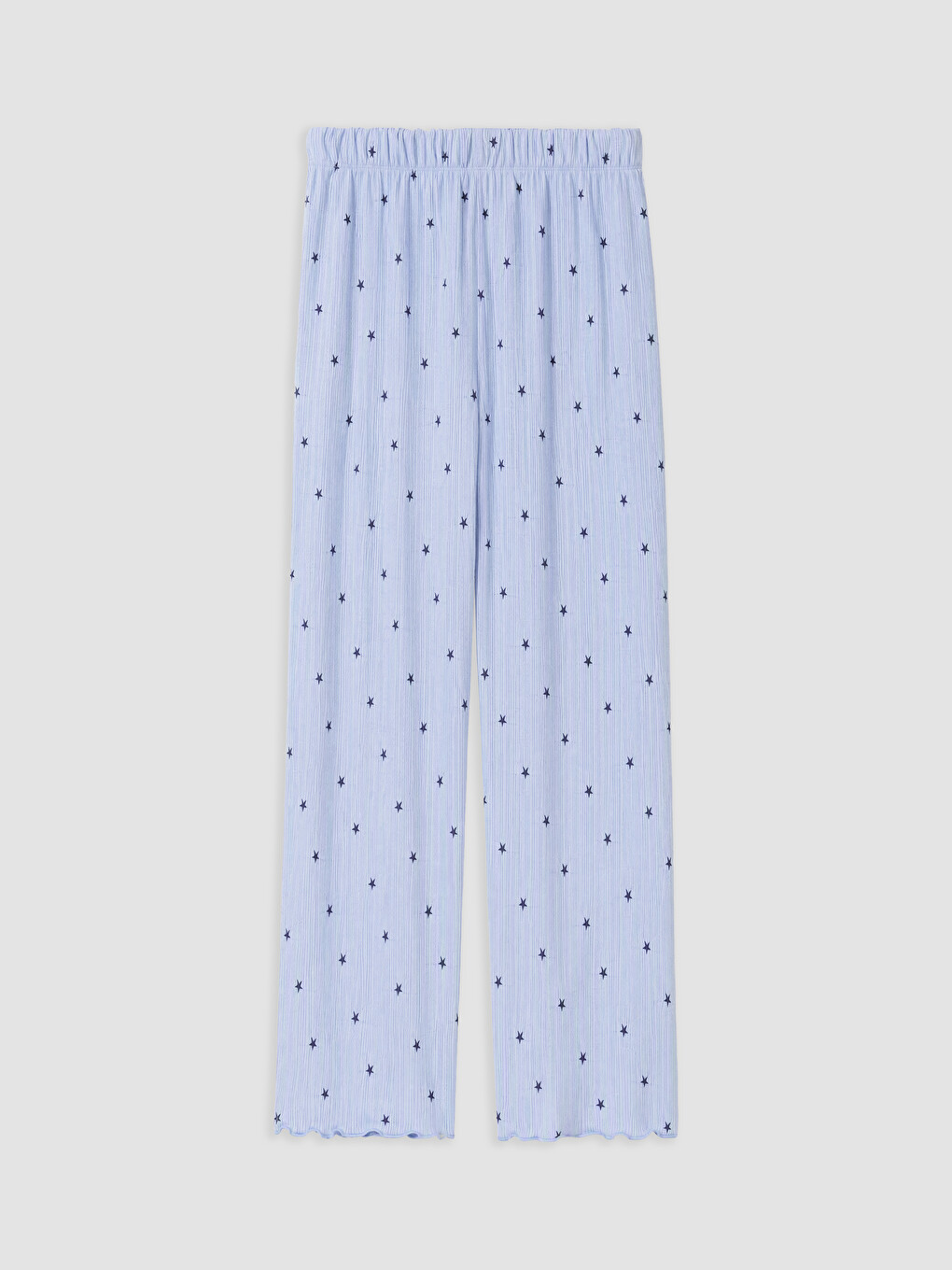Mavi Bisiklet Yaka Kız Çocuk Pijama Takım-3