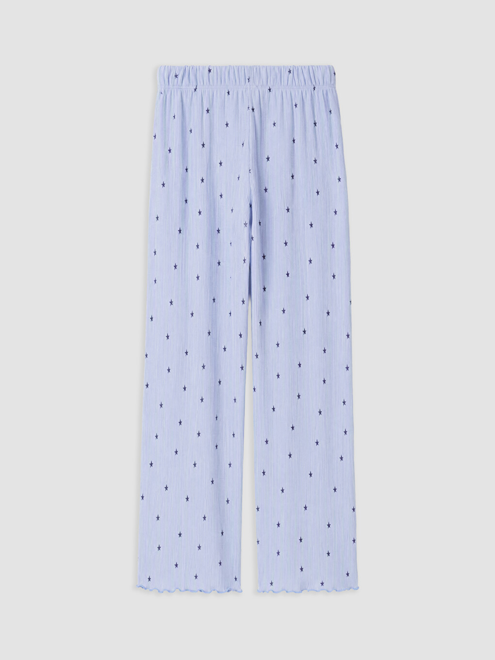 Mavi Bisiklet Yaka Kız Çocuk Pijama Takım-4