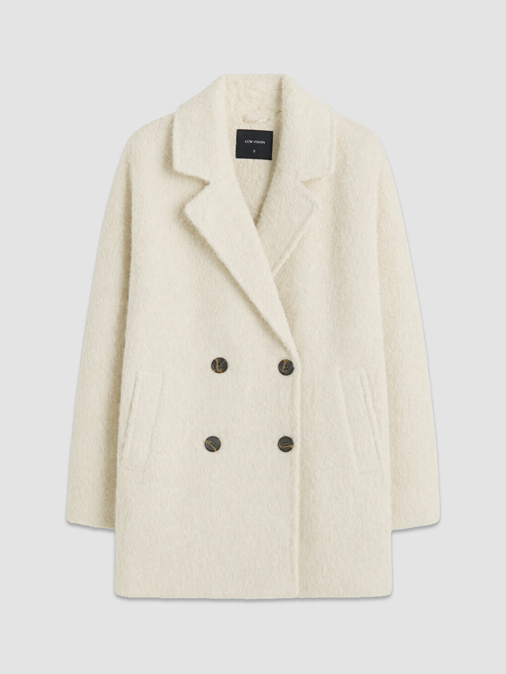 Oversize Women's Curl Overcoat-5
