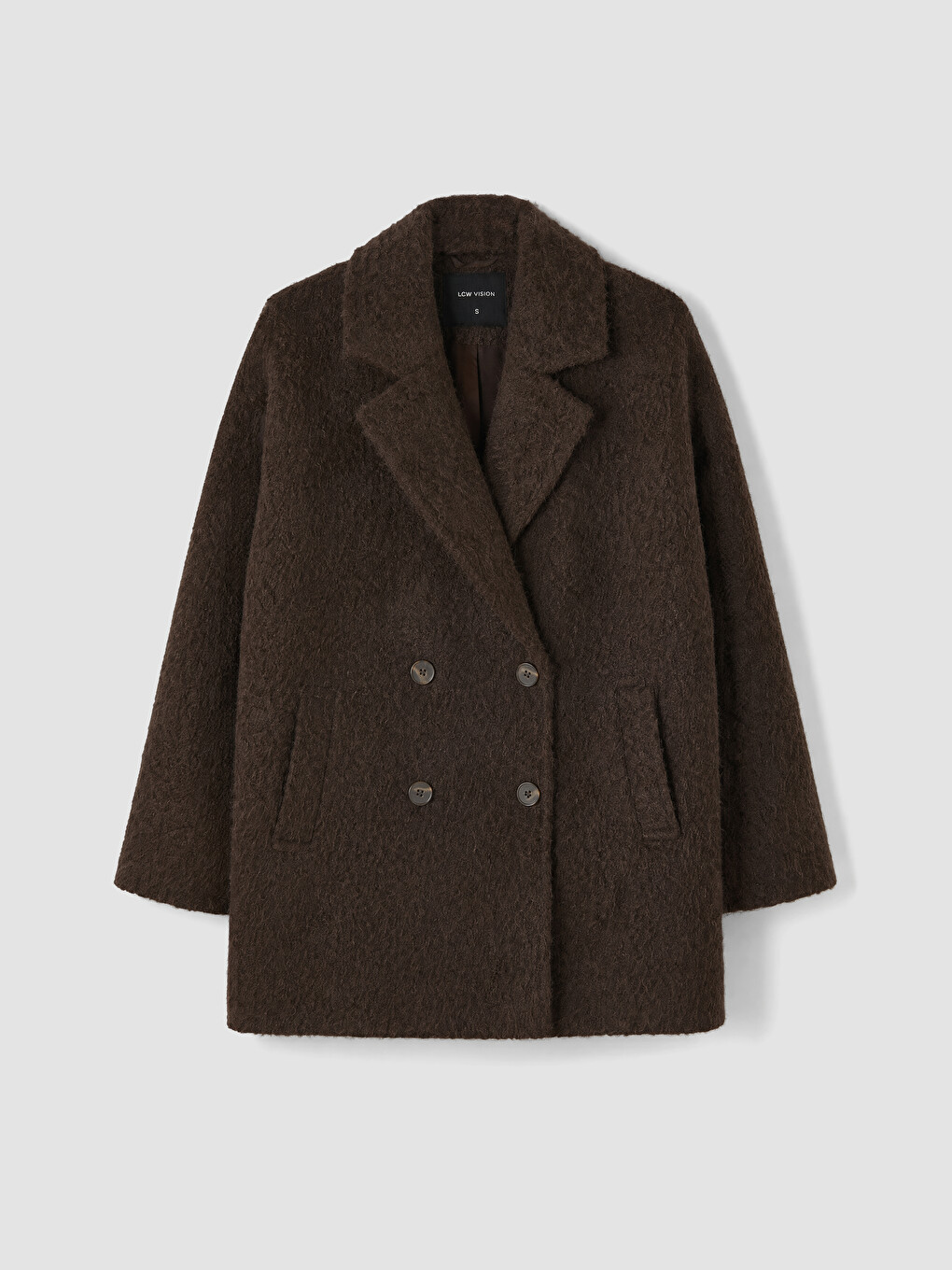 Oversize Women's Curl Overcoat-5