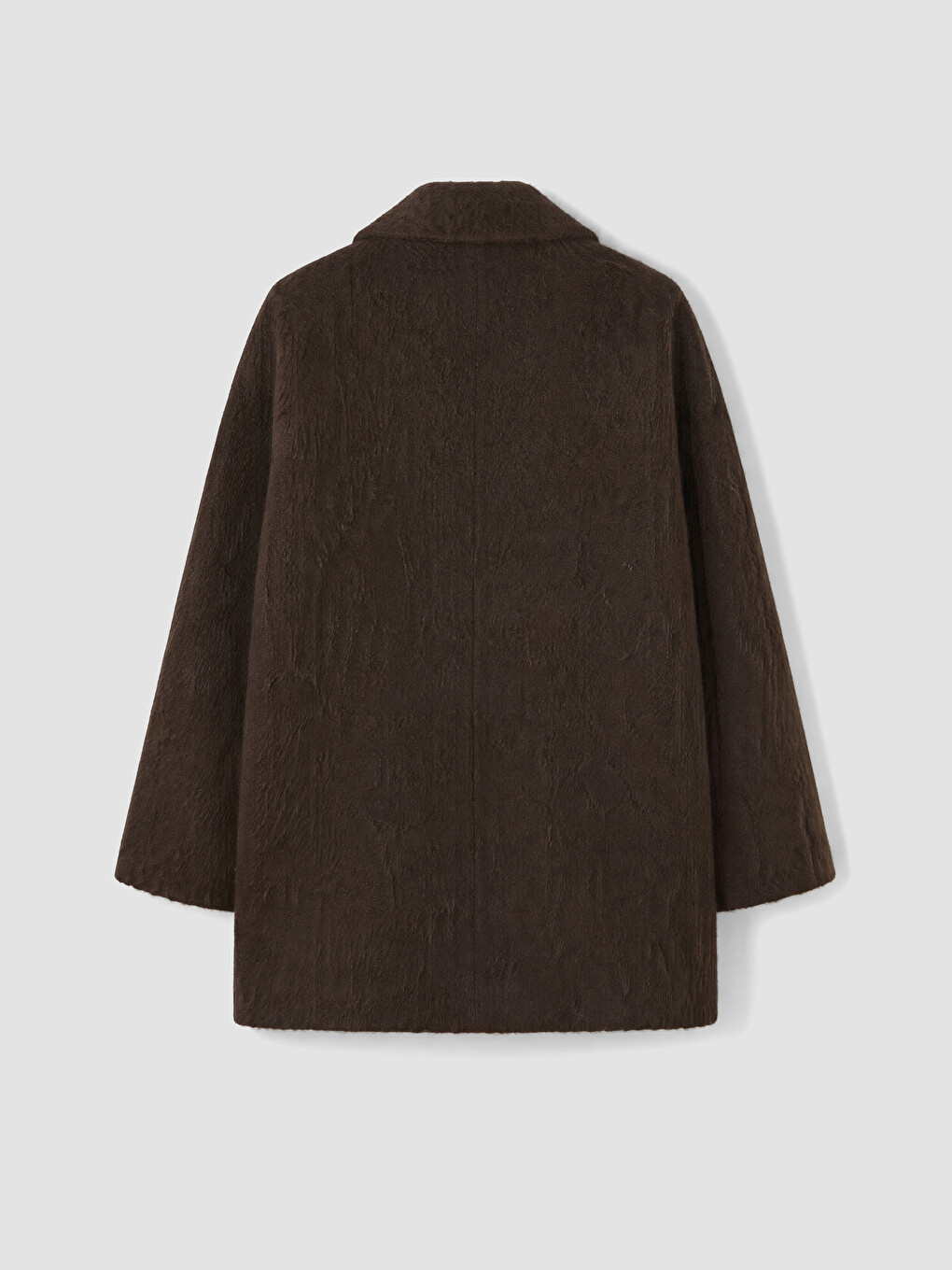 Oversize Women's Curl Overcoat-9