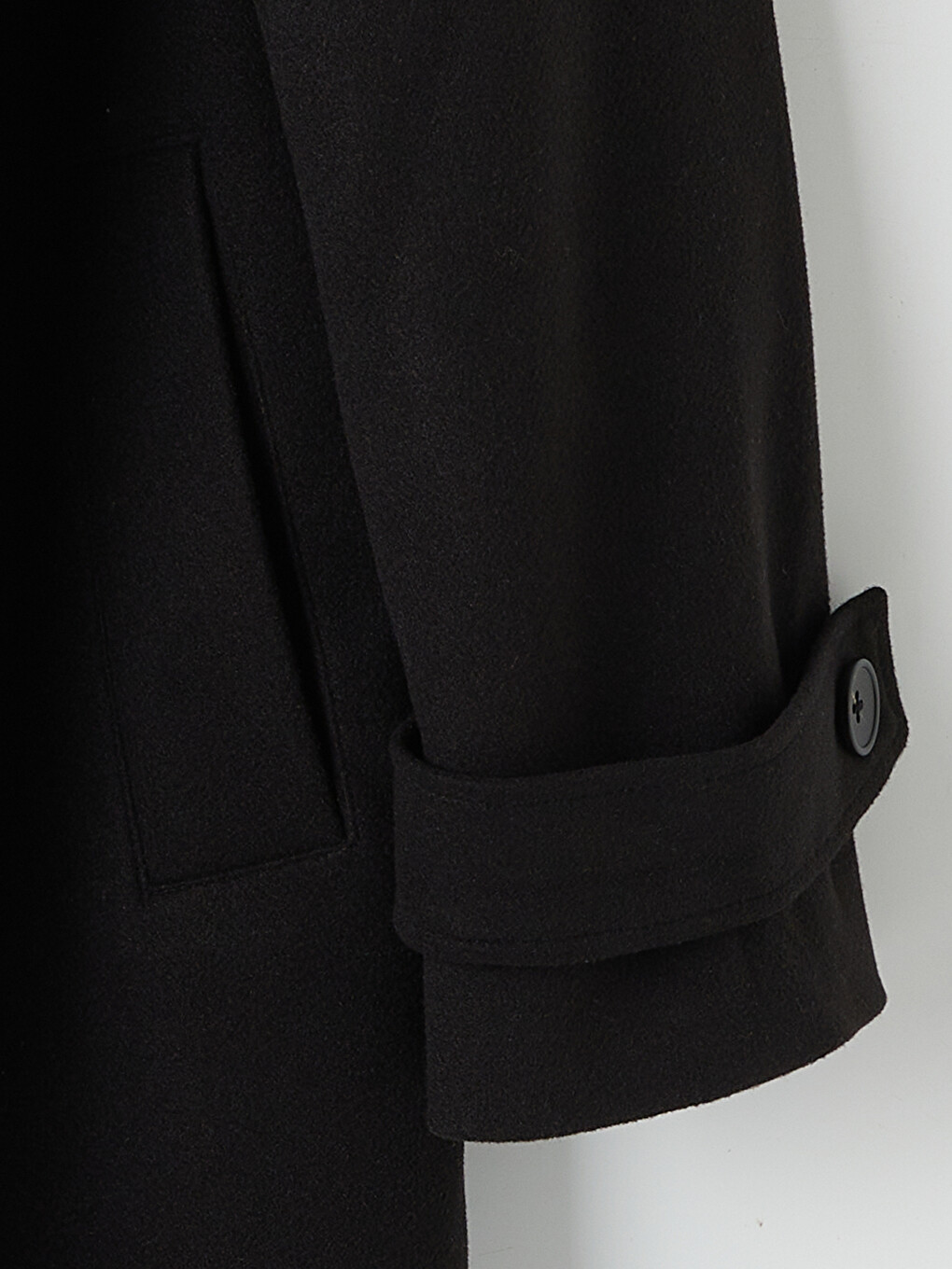 Double Breasted Collar Women's Cachet Overcoat-7