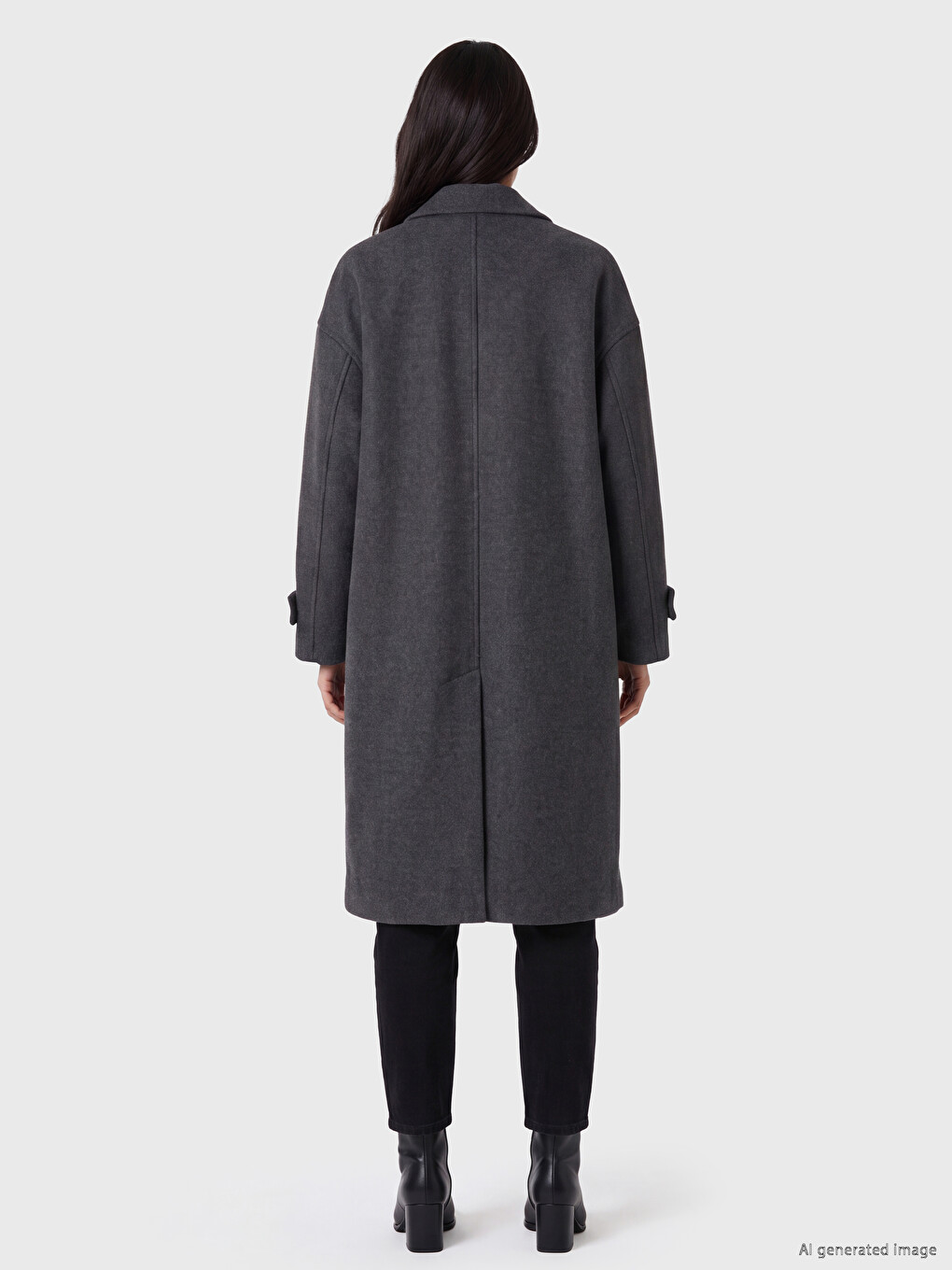 Jacket Collar Women's Cachet Coat-4