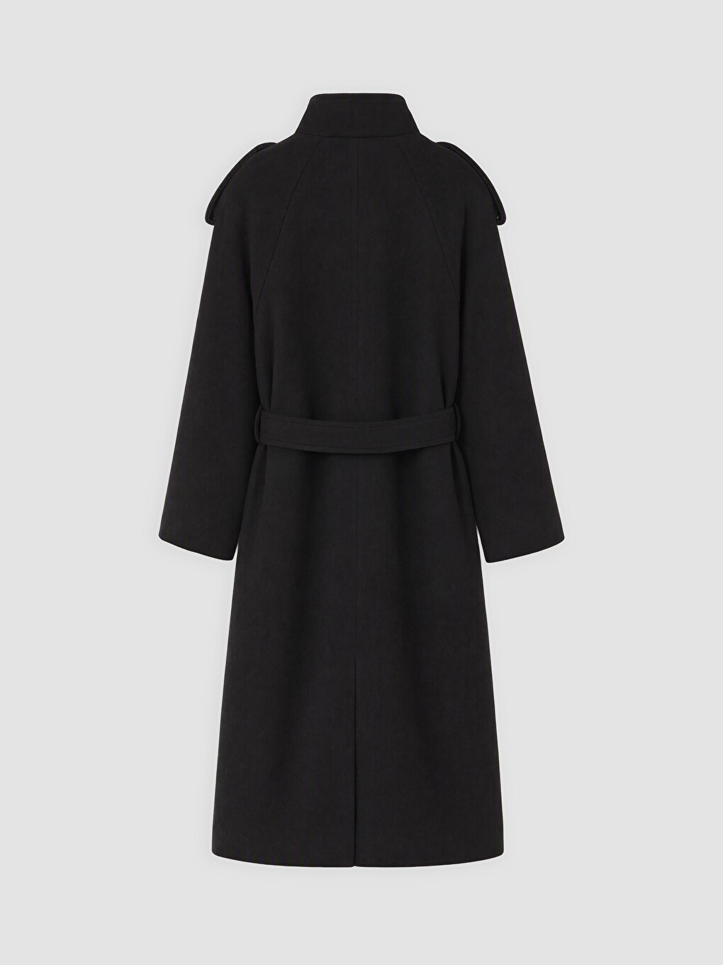 Sashed Wool Blended Women's Cachet Coat-6