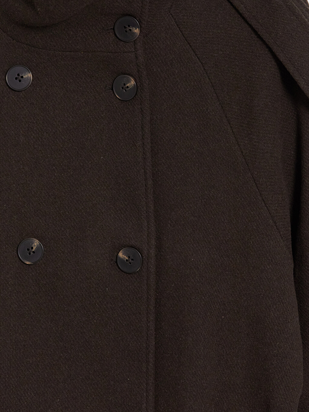 Sashed Wool Blended Women's Cachet Coat-7