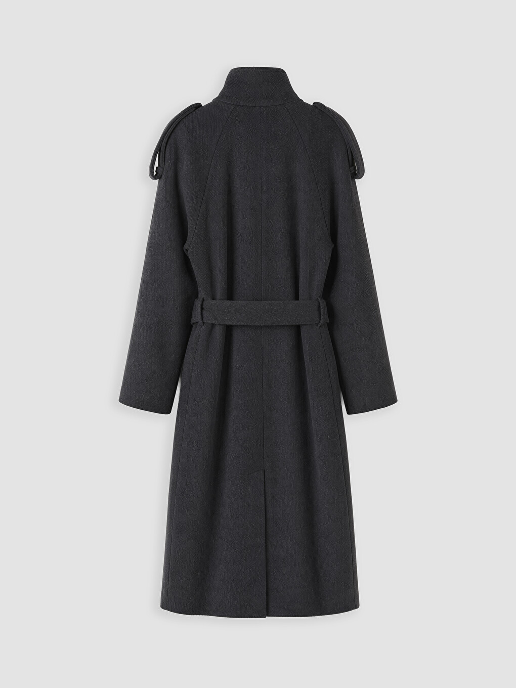 Sashed Wool Blended Women's Cachet Coat-6