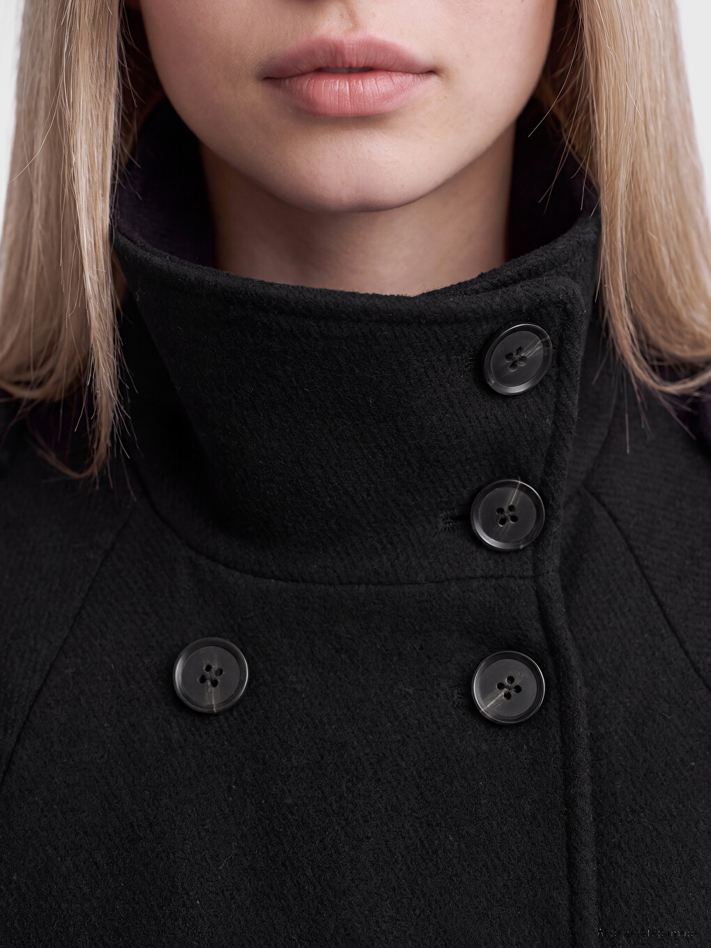 Sashed Wool Blended Women's Cachet Coat-2