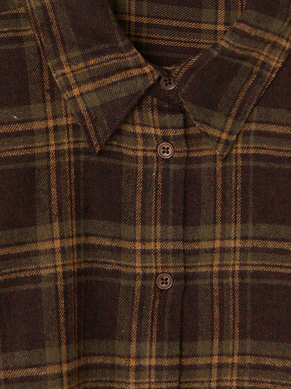 Plaid Flannel Women's Shirt-6