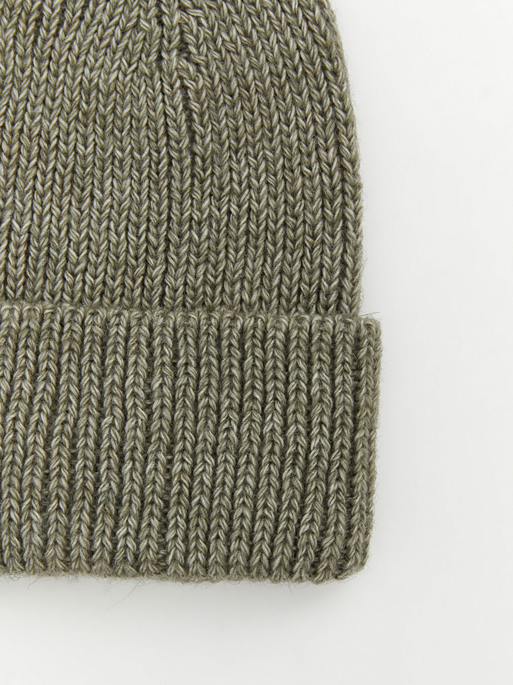 Yeşil Basic Erkek Triko Bere-1