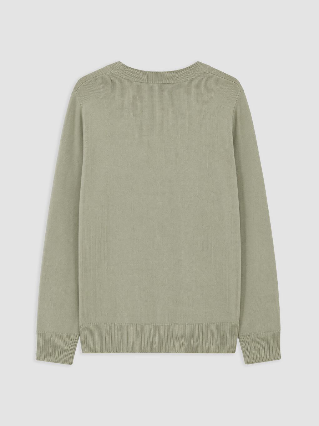 Crew Neck Long Sleeve Boys' Knitwear Sweater-1