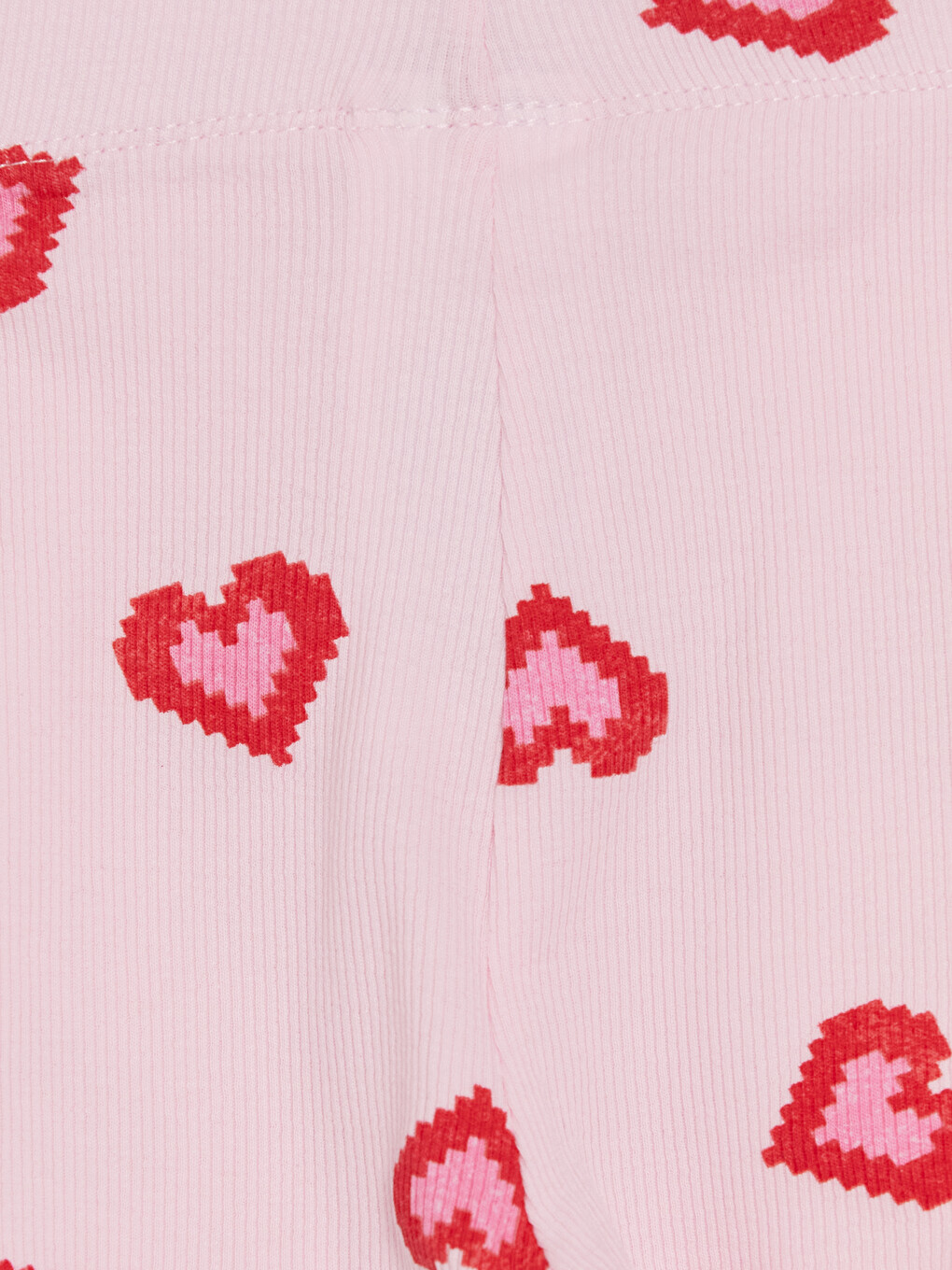 Crew Neck Printed Girls' Pyjamas Set-5