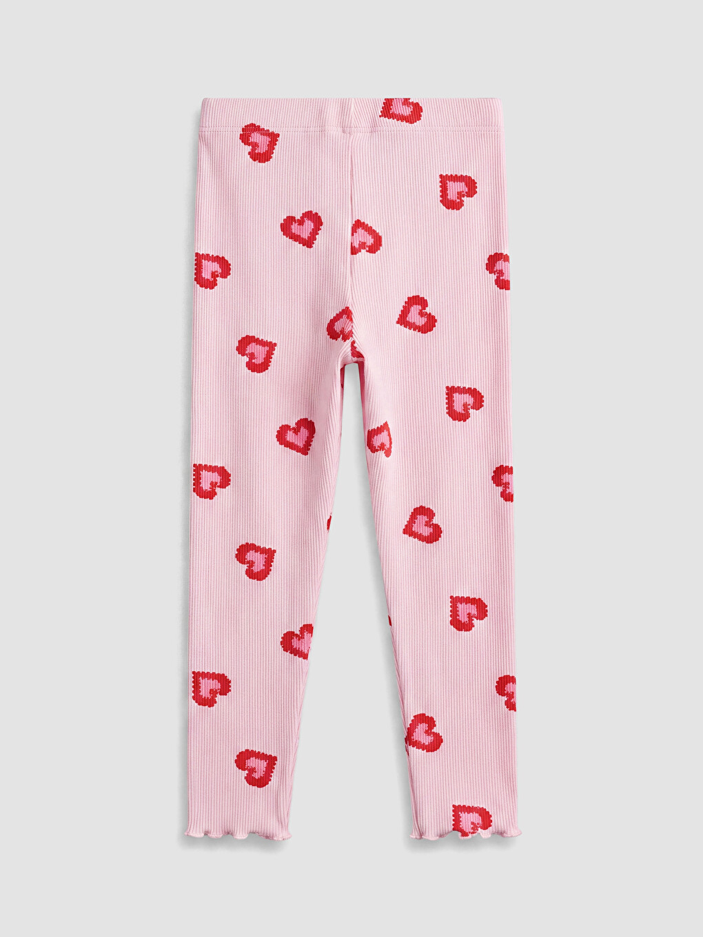 Crew Neck Printed Girls' Pyjamas Set-6