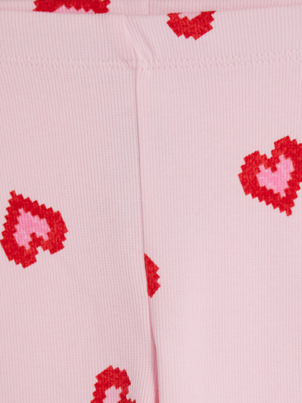 Pembe Bisiklet Yaka Baskılı Kız Çocuk Pijama Takım-5