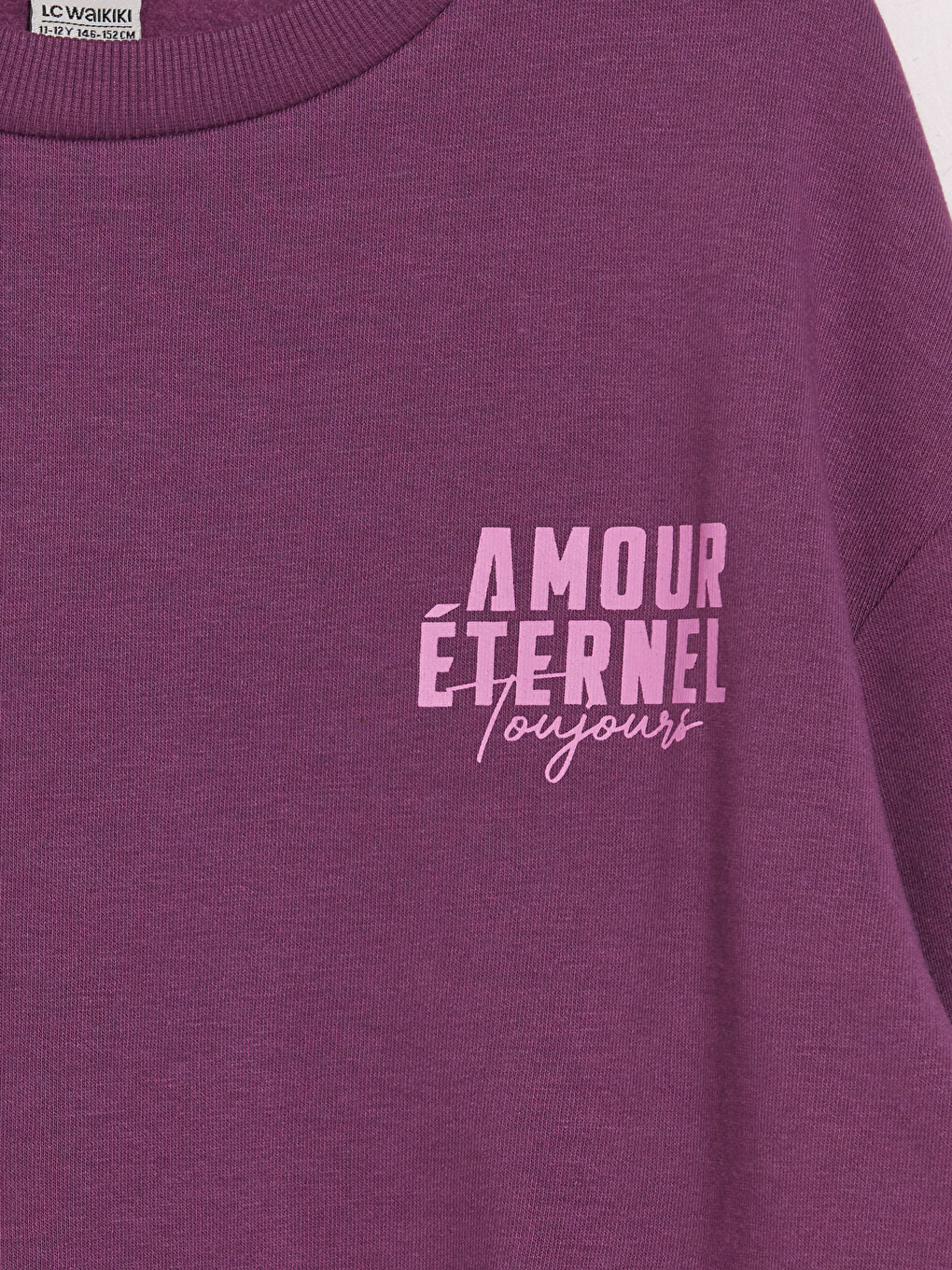 Girl Plum Sweatshirt-2