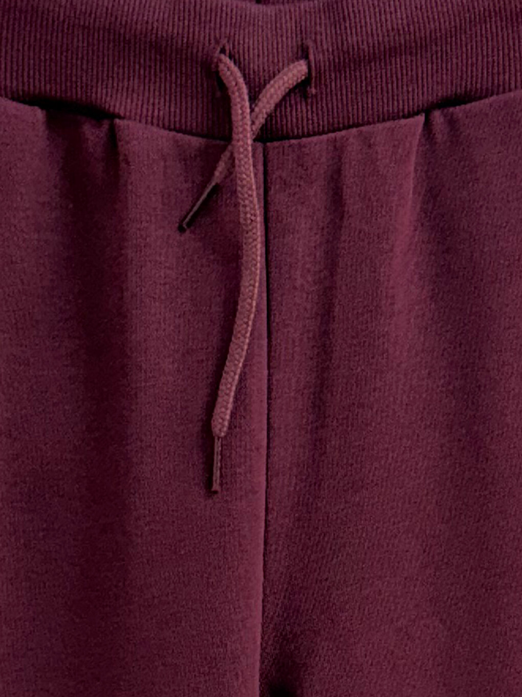 Girl Plum Jogger Sweatpants-1