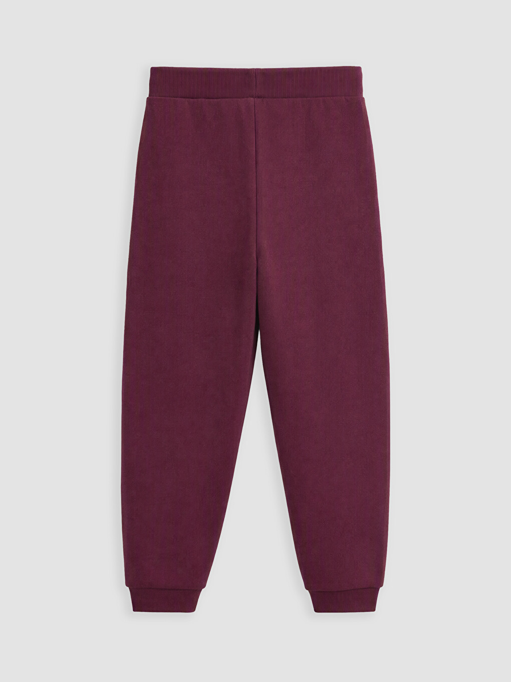Girl Plum Jogger Sweatpants-2