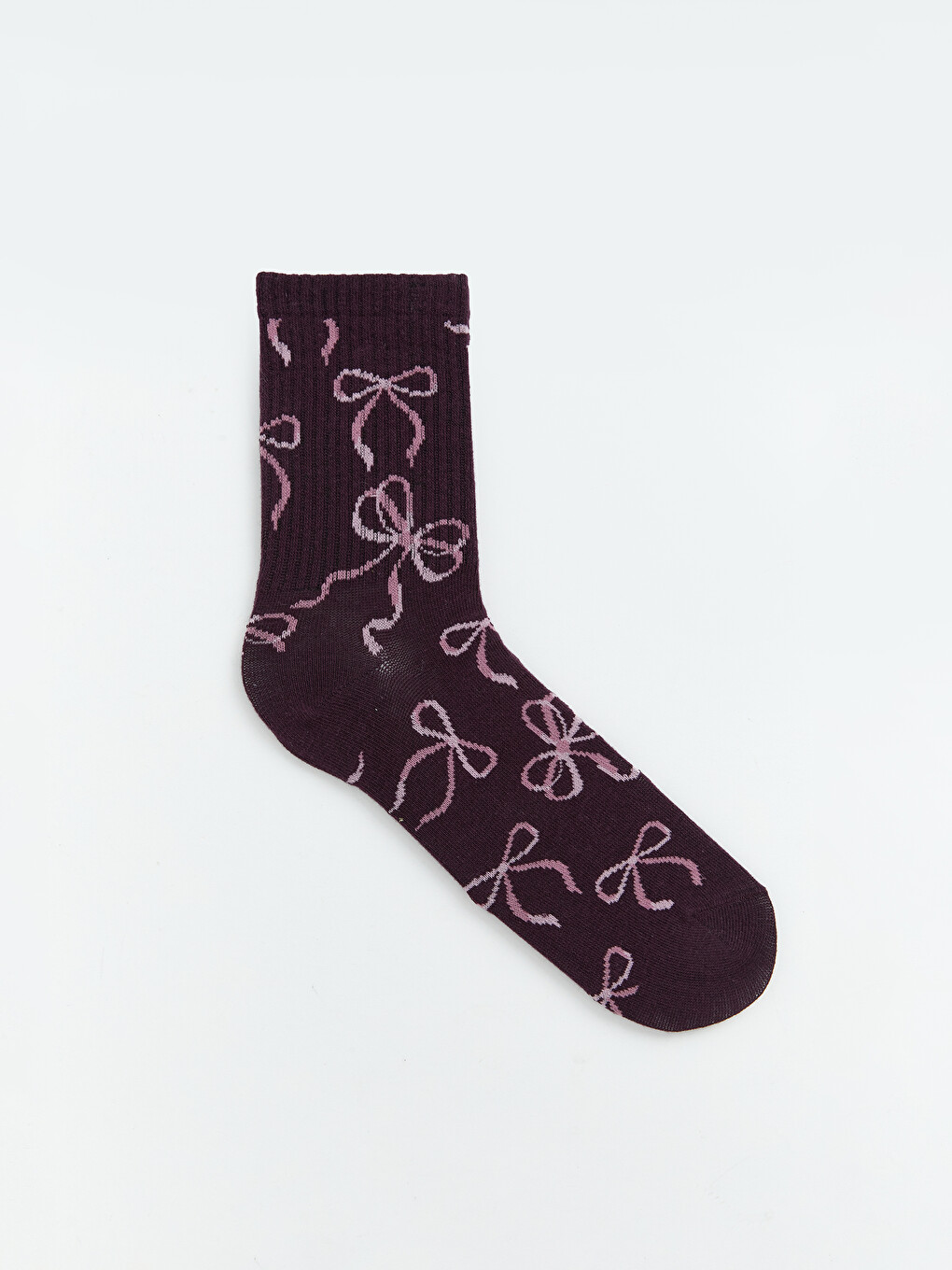Bow Patterned Women's Ankle Socks 5 Pack-3