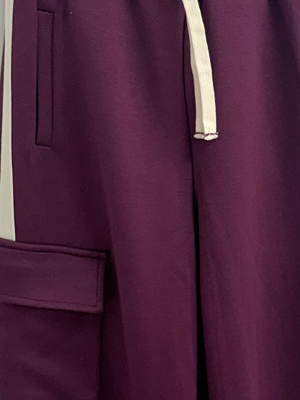 Girl Plum Sweatpants-1