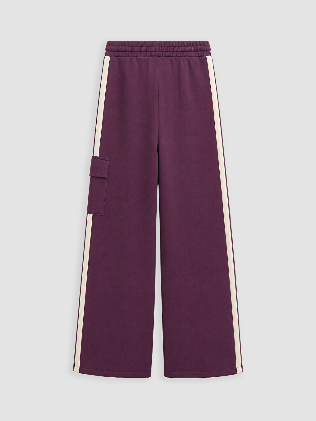 Girl Plum Sweatpants-2