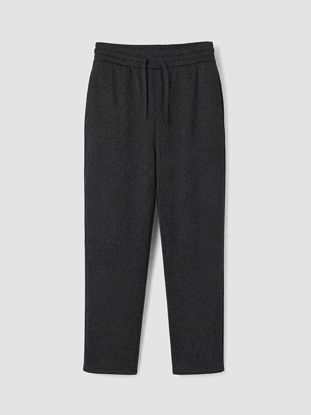 Siyah Regular Fit Erkek Eşofman Altı-3