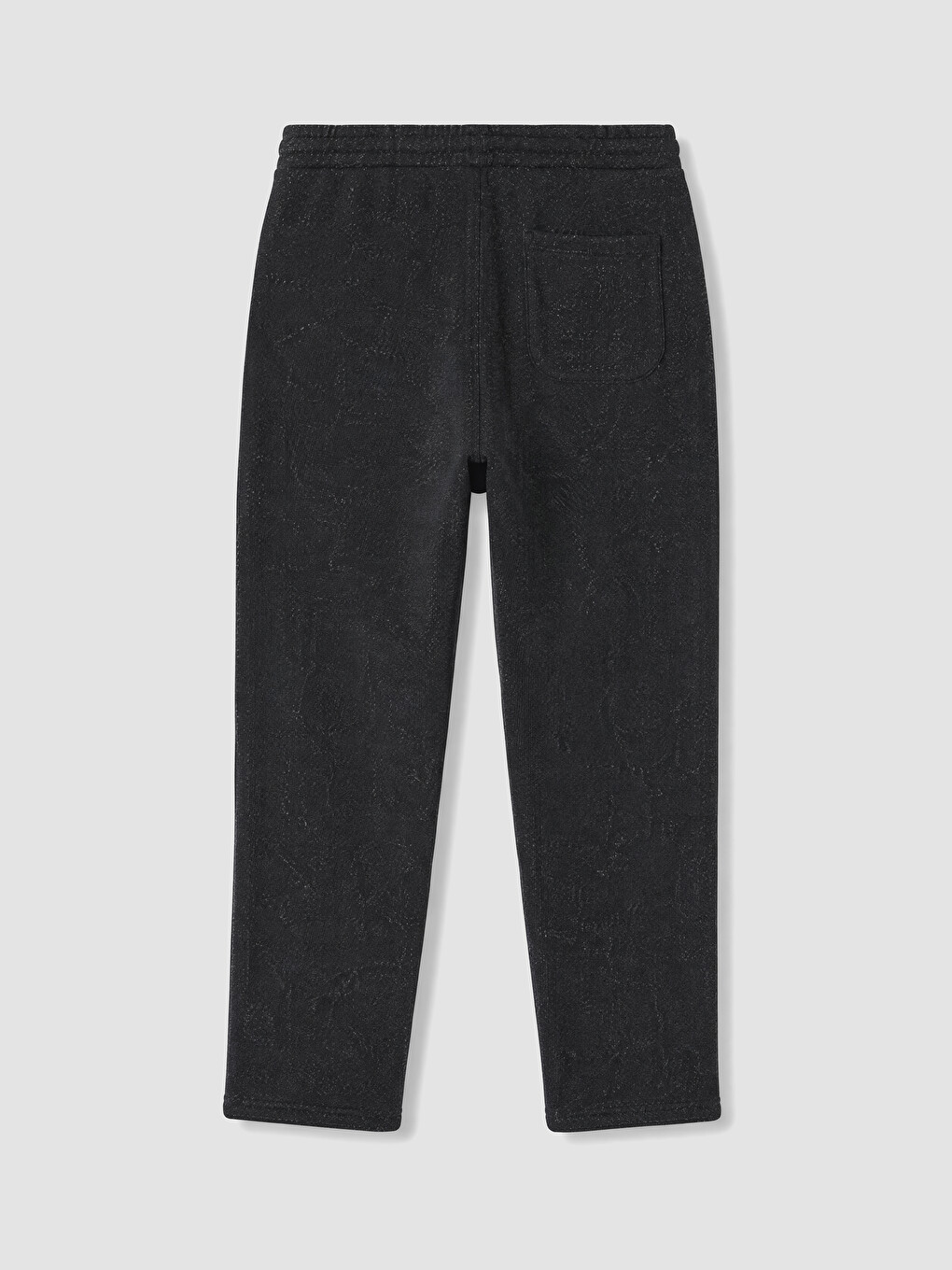 Siyah Regular Fit Erkek Eşofman Altı-4