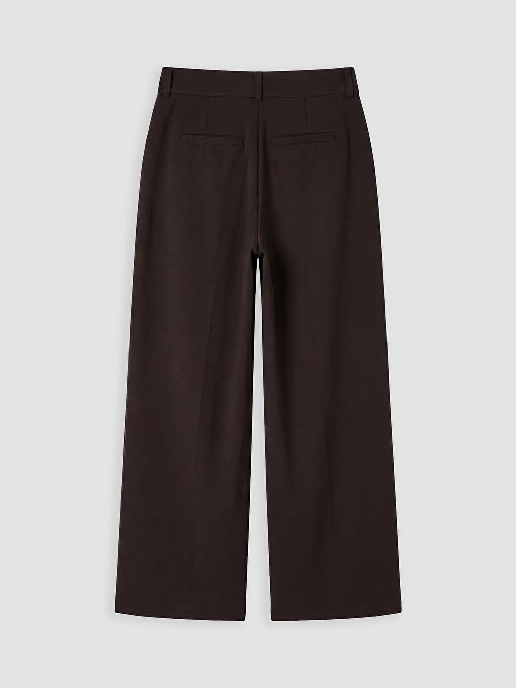 Pantaloni Eleganți Maro Femeie-5