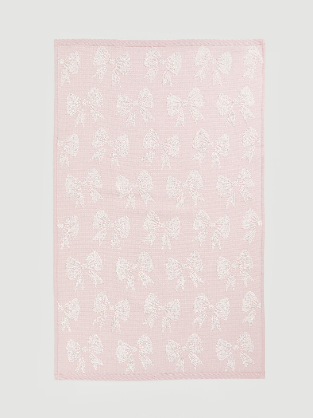 Bow Patterned Cotton Hand Towel 50x80 Cm-1