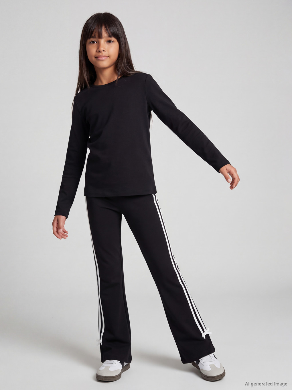 Girls' Soft Touch Flare Leggings