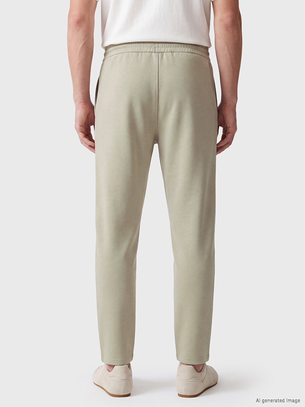 Man Grey Sweatpants-3