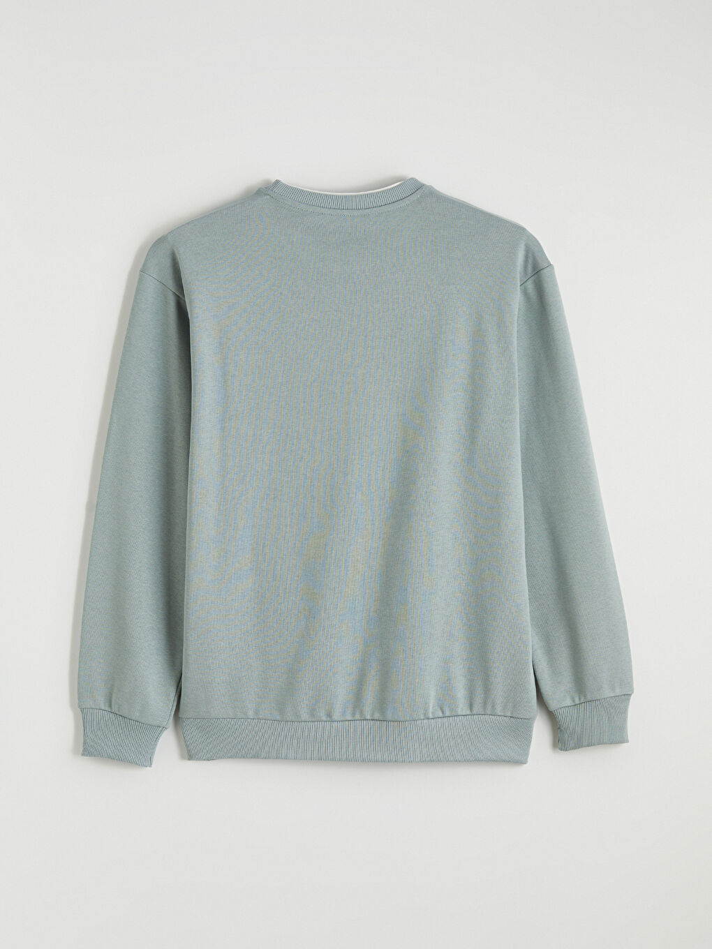 Mavi Bisiklet Yaka Erkek Sweatshirt-2