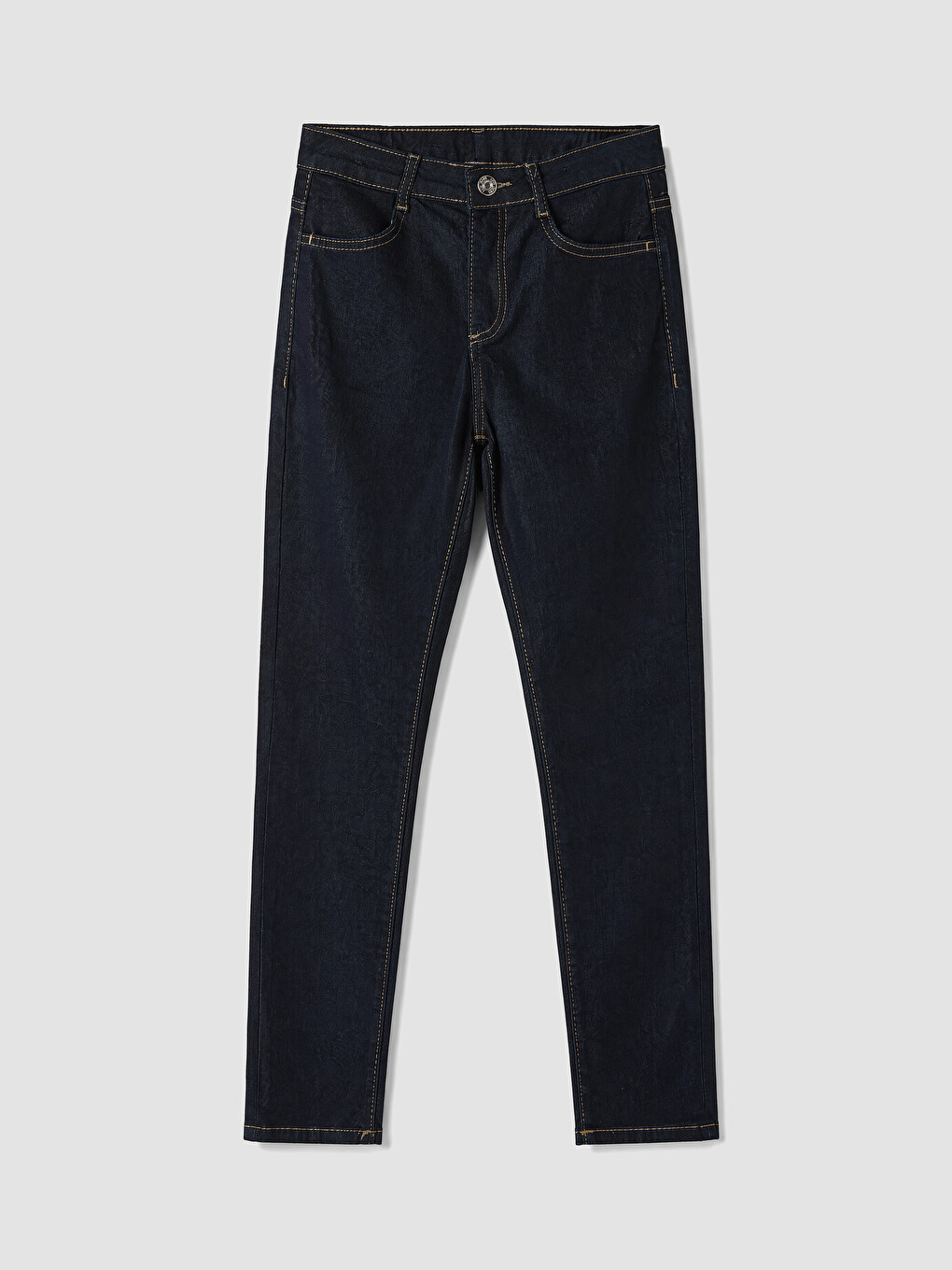 İndigo Süper Skinny Fit Kız Çocuk Jean Pantolon