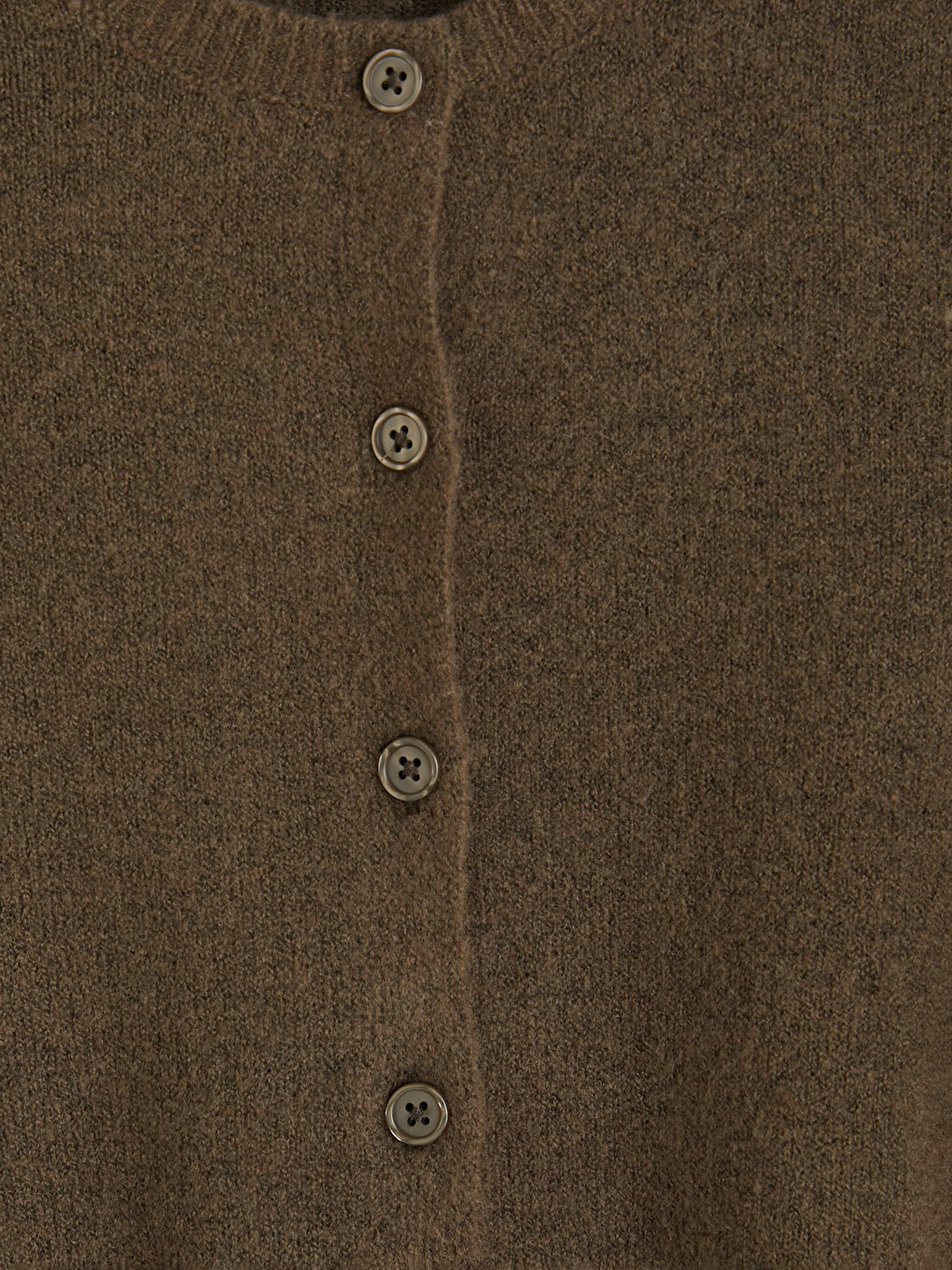 Woman Brown Cardigan-5