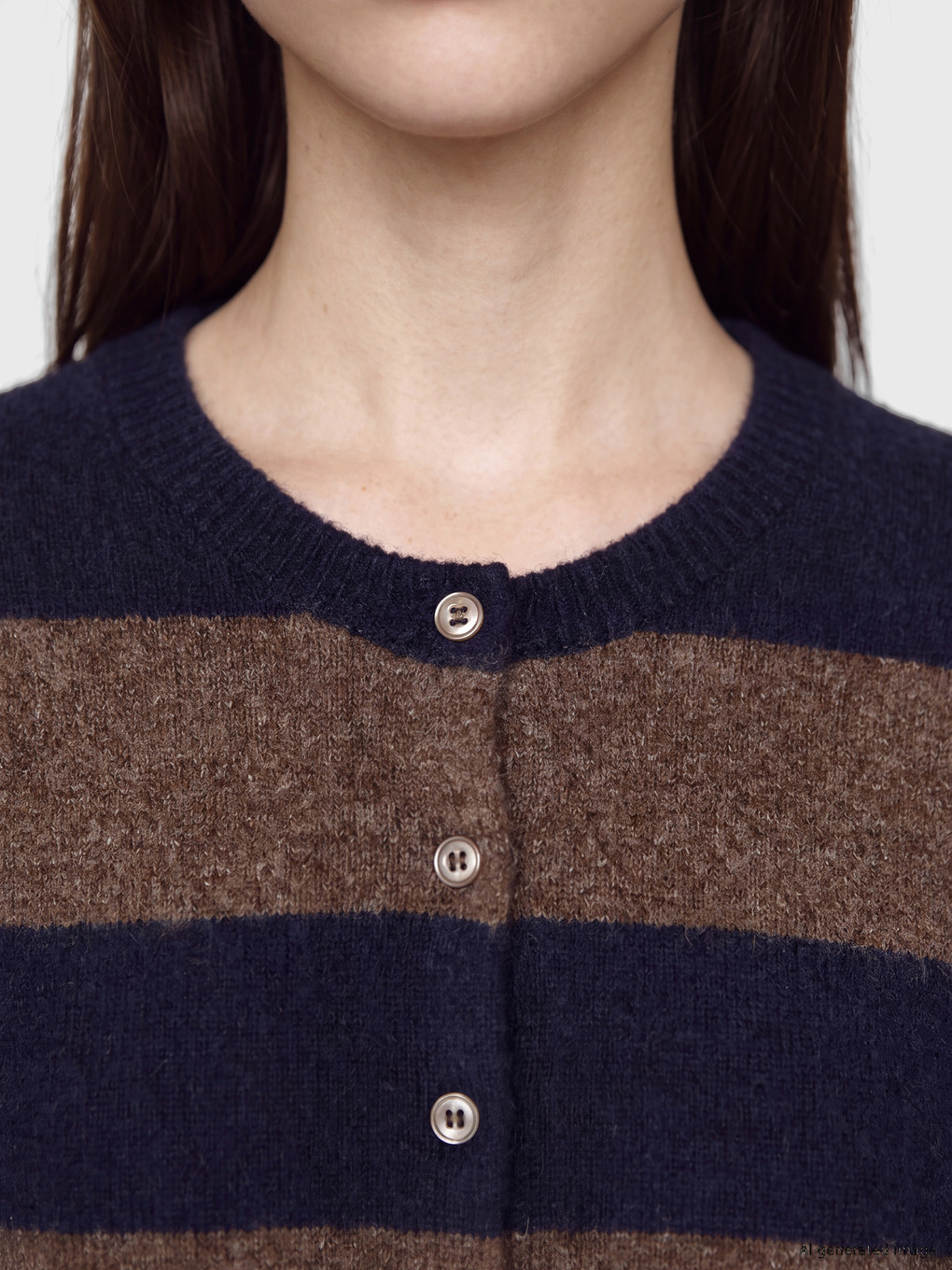 Woman Brown Cardigan-2