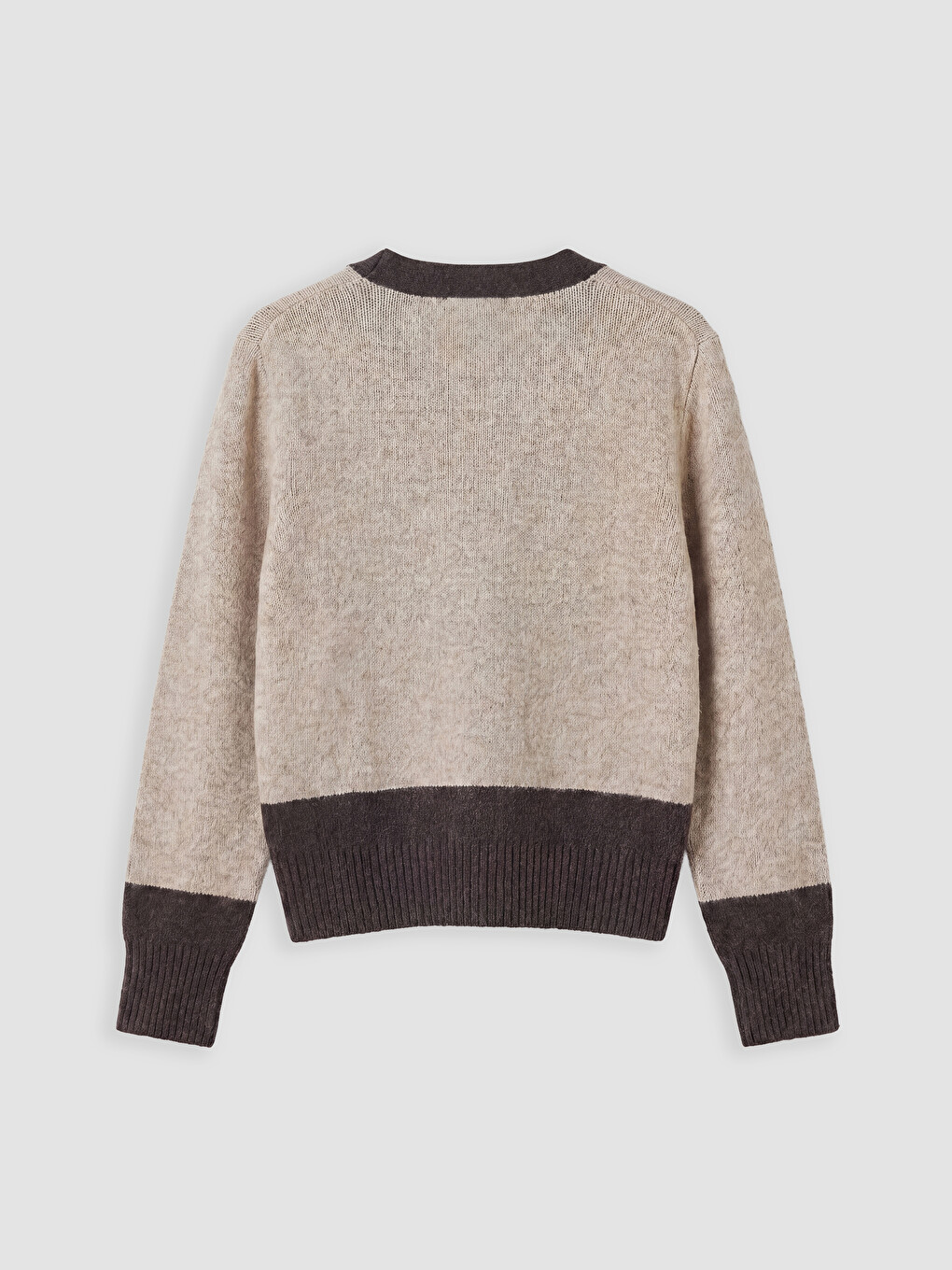 Cardigan En Maille Pour Femme À Col En V-5