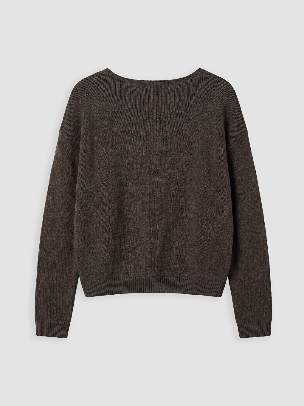 Cardigan Tricotat Pentru Femei Cu Guler Cu Dublu Piept-5