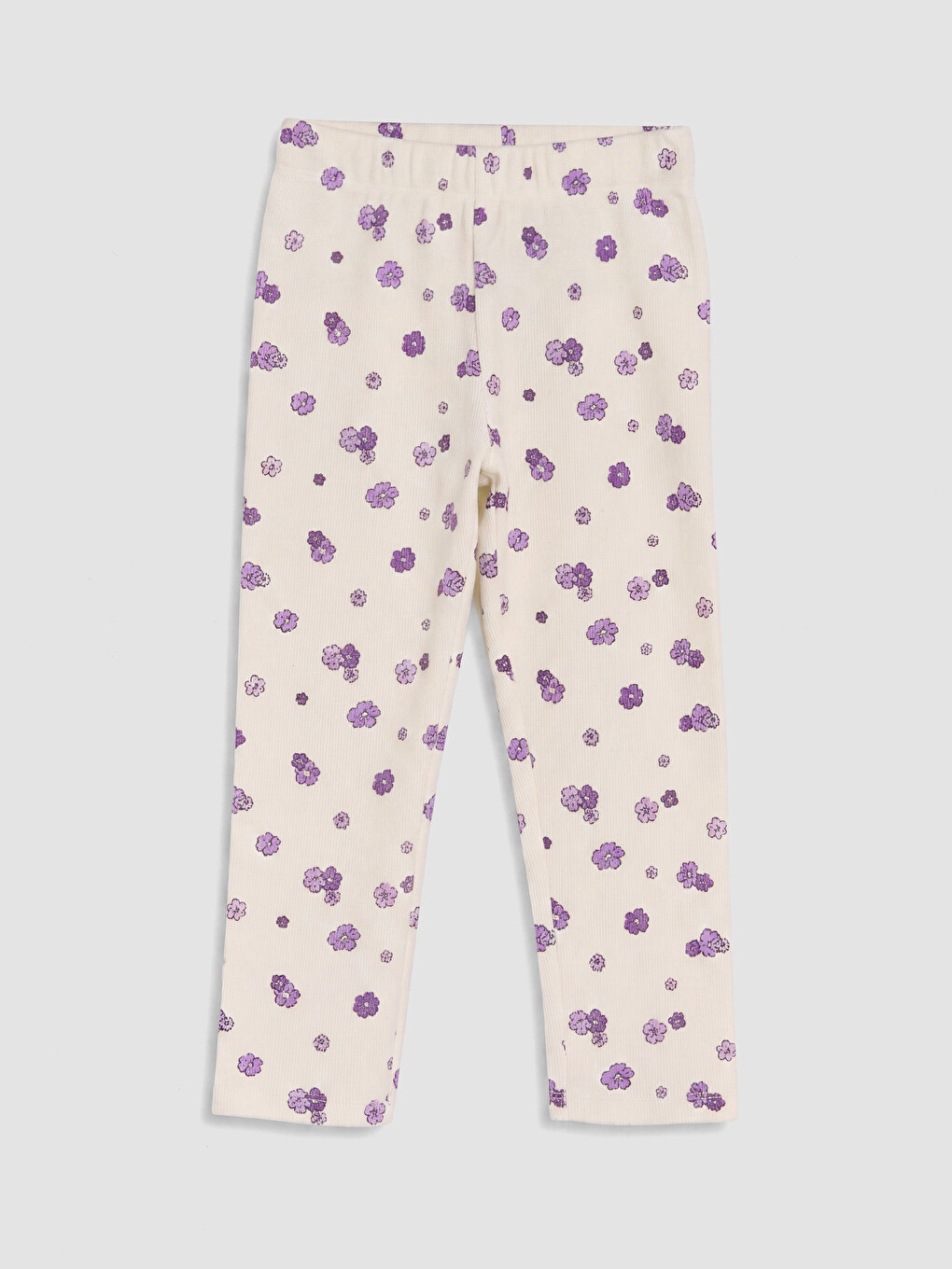 Girl Ecru Leggings-4