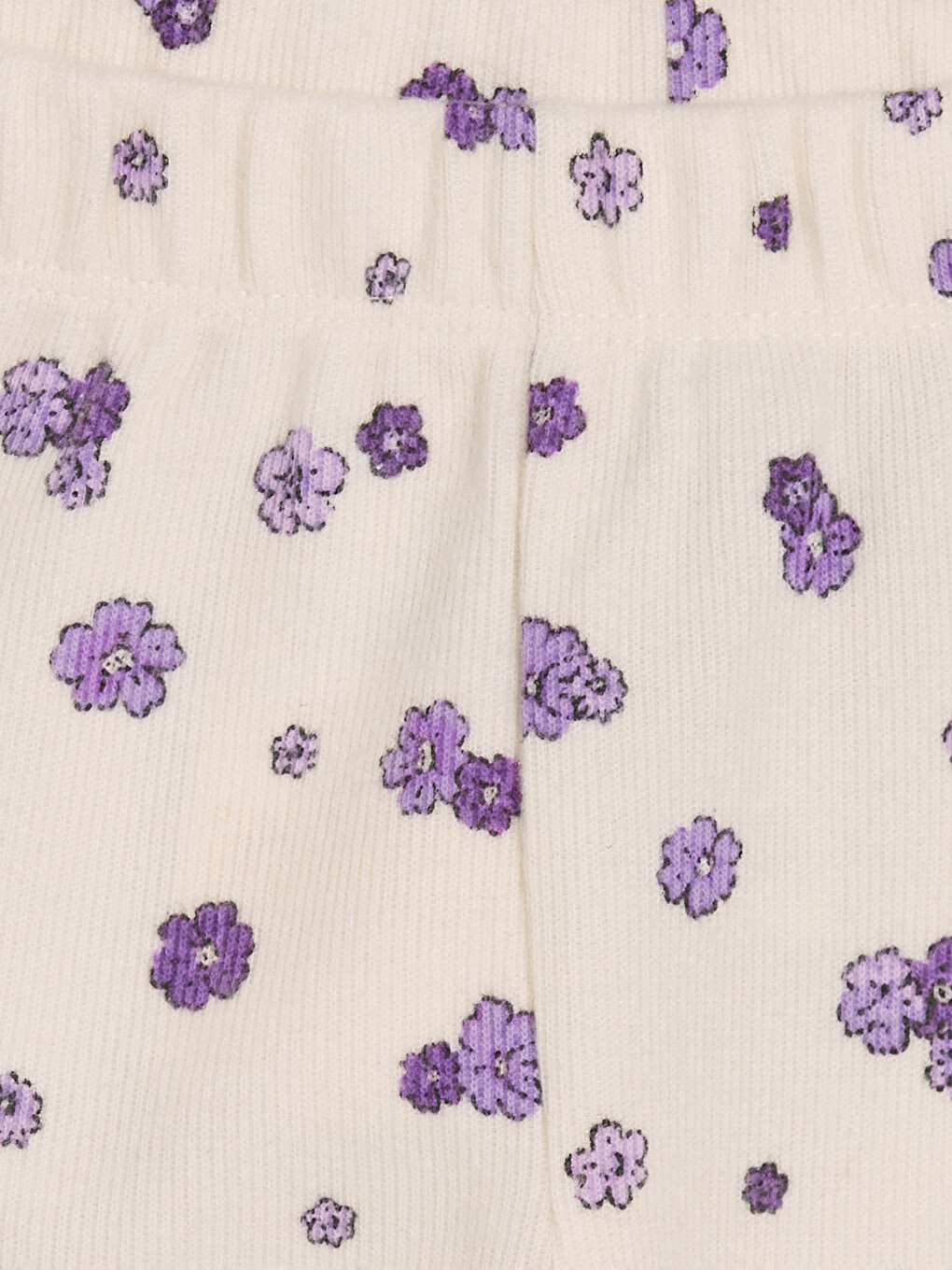 Girl Ecru Leggings-5