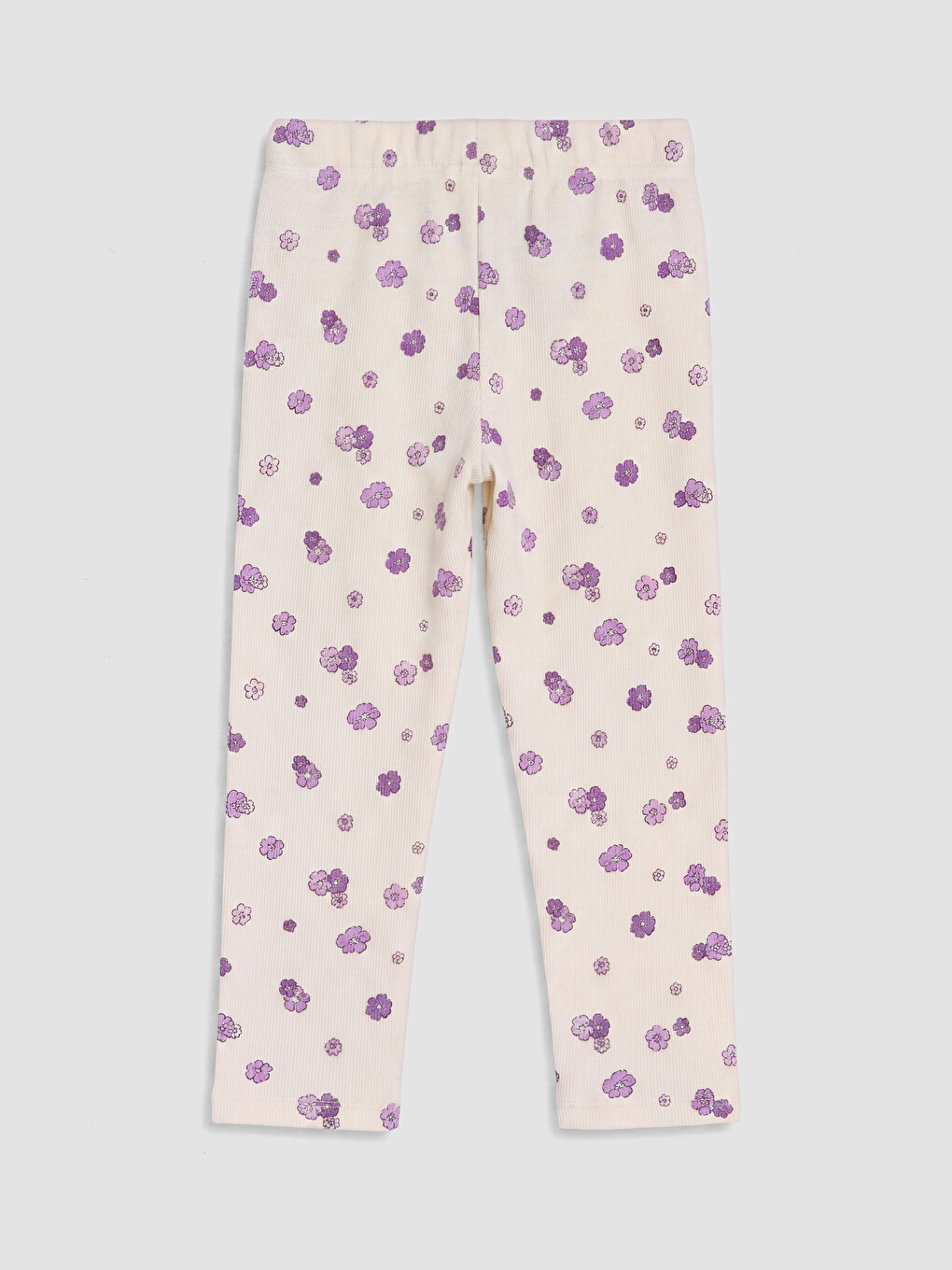 Girl Ecru Leggings-6