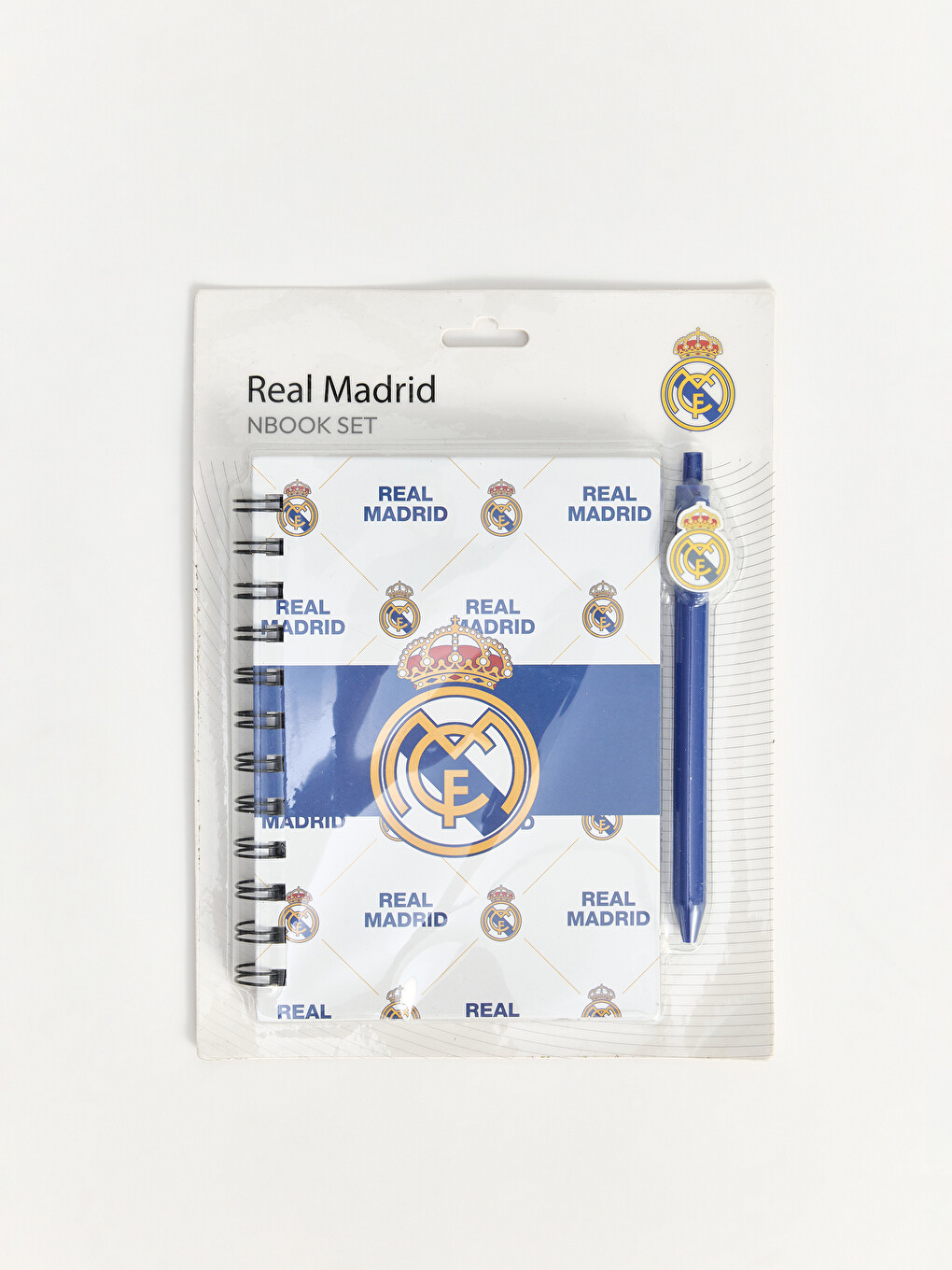 Real Madrid Printed Notebook And Pen Set