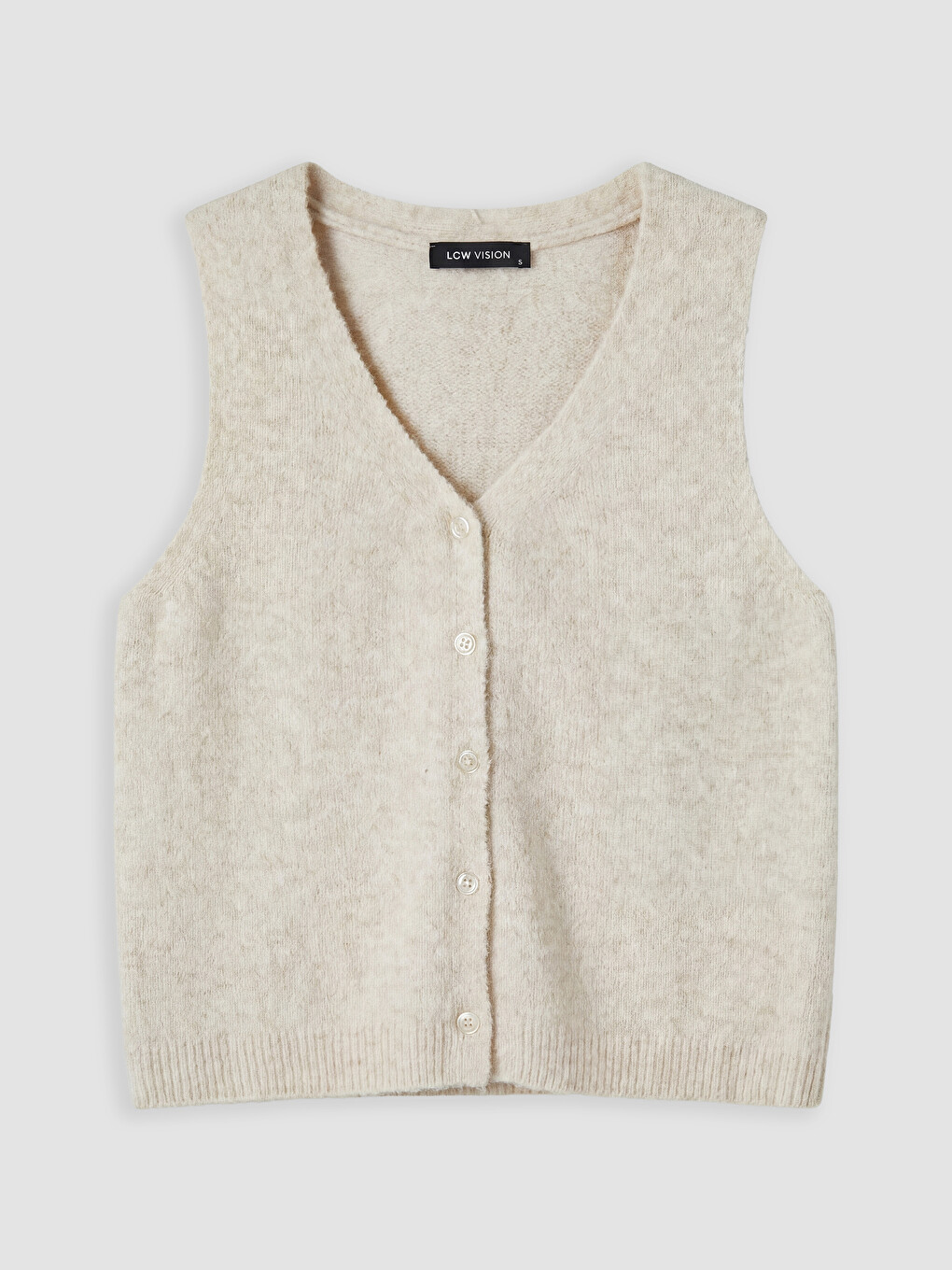 V Neck Women's Knitwear Gilet-4