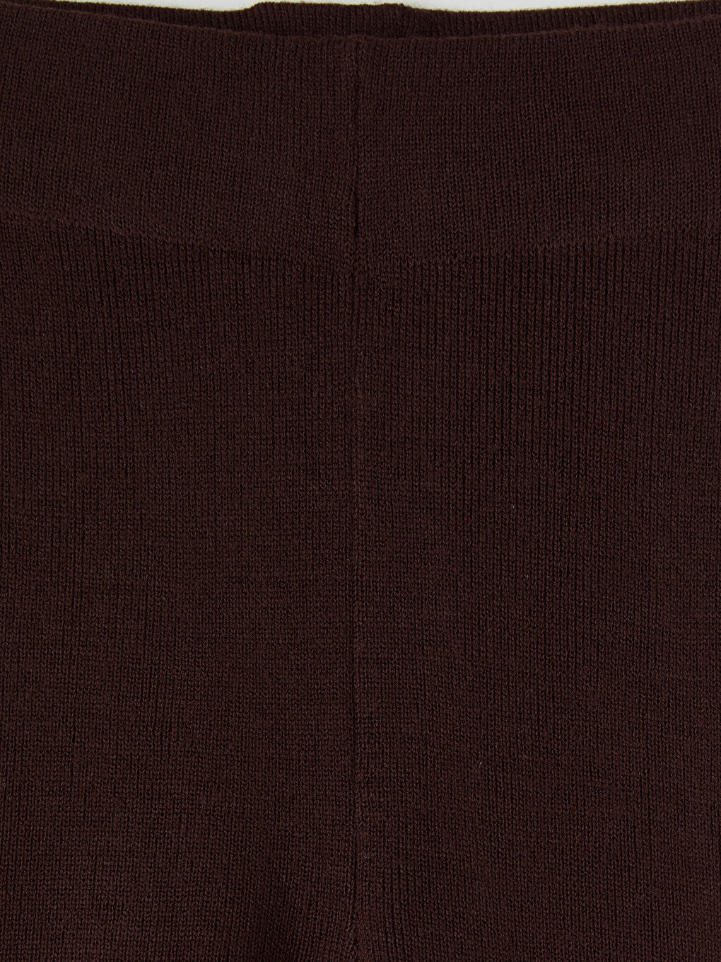 Wide Leg Regular Fit Women's Knitwear Trousers-5
