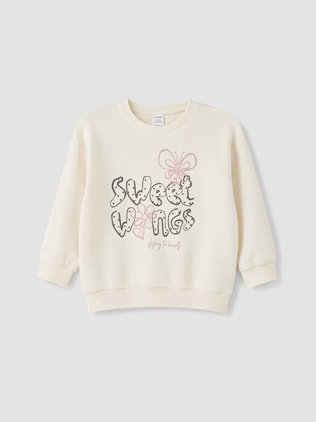 Sweat-shirt Épais Imprimé Pour Filles