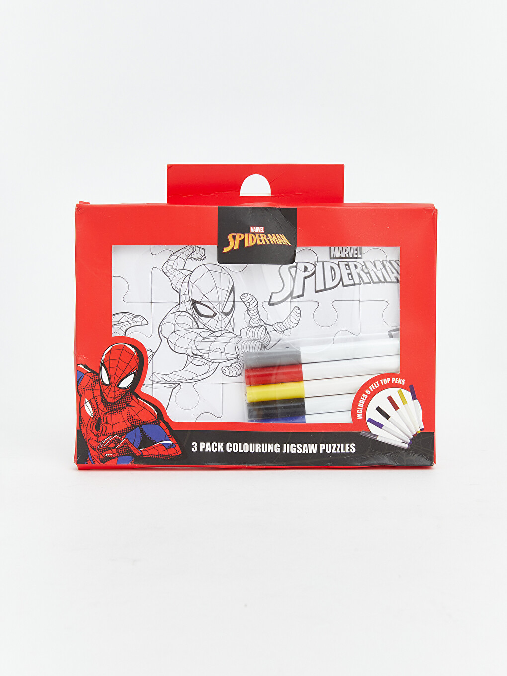 Σετ Παζλ Και Ζωγραφικής Με Άδεια Spider-man-1