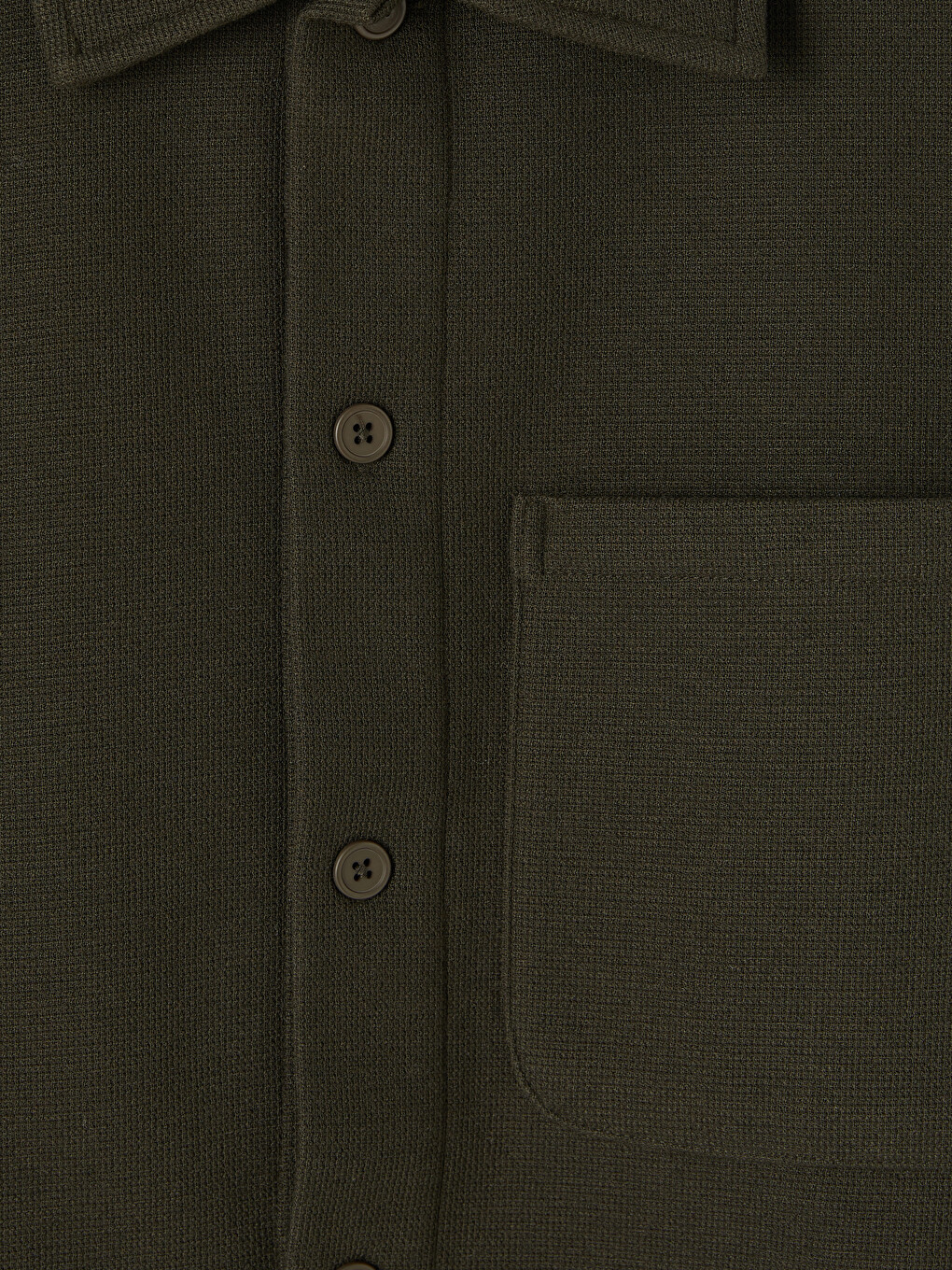 Man Khaki Overshirt-5